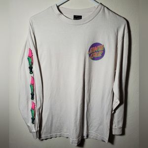 White Santa Cruz Neon Knife Ling Sleeve